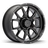 Mamba M19 18x9 6x139.7 ET12 Matte Black w/ Drill Holes thumbnail 2
