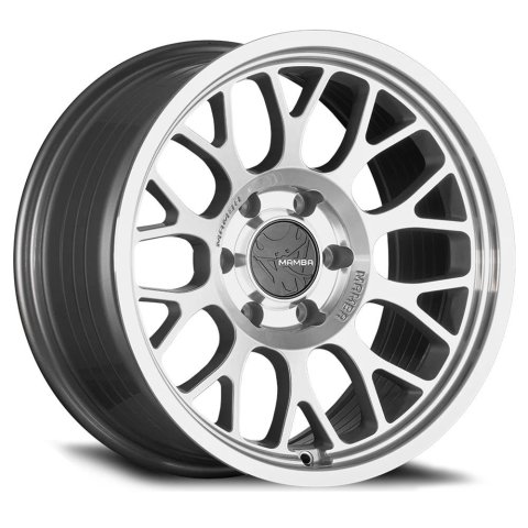 Mamba M28 18x8 5x112 ET30 Silver Wheel w/ Mirror Machine Face & Lip thumbnail 1