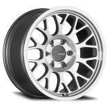 Mamba M28 20x9 6x139.7 ET0 Silver Wheel w/ Mirror Machine Face & Lip thumbnail 1