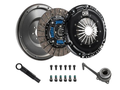 DKM Clutch 2.0 VW/Audi A3 FSI 6 Bolt Sprung Organic MB Clutch w/Steel Flywheel (440 ft/lbs Torque) thumbnail 3