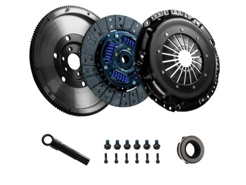 DKM Clutch VW Beetle/Corrado/Golf/GTI (1.8T) Organic MB Clutch Kit w/Flywheel (325 ft/lbs Torque) thumbnail 3