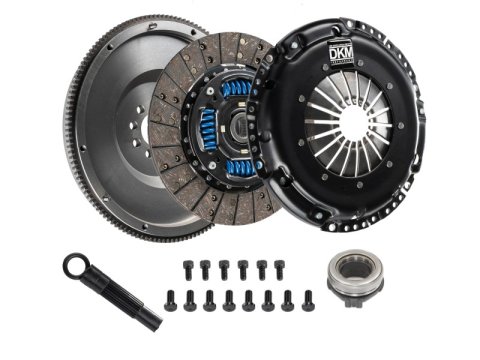 DKM Clutch VW Corrado/GTI/Jetta/Passat (2.8L VR6) Organic MB Clutch w/Flywheel (325 ft/lbs Torque) thumbnail 2