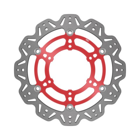 EBC 16-20 Suzuki GSX-S 1000 L Front Left/Right Vee Floating Red Rotor