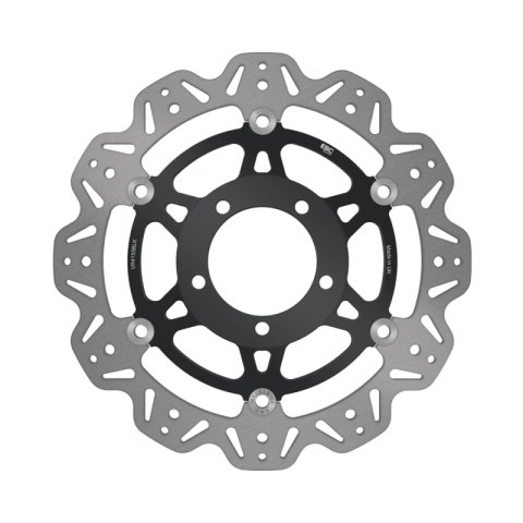 EBC 13-17 Kawasaki ZX-6R ZX 636 E Front Left/Right Vee Floating Black Rotor thumbnail 1