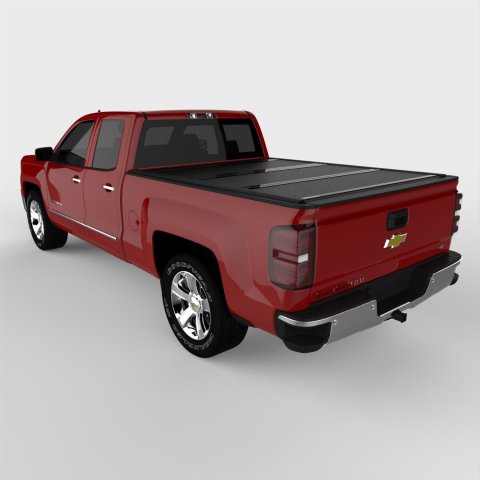 UnderCover 14-18 Chevy Silverado 1500 (19 Legacy) / 15-19 Silverado 2500/3500HD 6.5ft Flex Bed Cover thumbnail 3