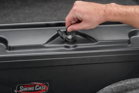 UnderCover 19-20 Ram 1500 Passengers Side Swing Case - Black Smooth thumbnail 7