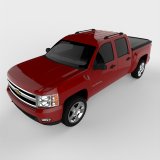 UnderCover 07-13 Chevy Silverado 1500 5.8ft SE Bed Cover - Black Textured thumbnail 1