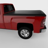 UnderCover 07-13 Chevy Silverado 1500 / 07-14 2500/3500 HD 6.5ft SE Bed Cover - Black Textured thumbnail 2