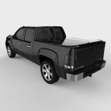 UnderCover 07-13 GMC Sierra 1500 5.7ft Lux Bed Cover - Black thumbnail 9