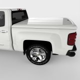 UnderCover 14-18 Chevy Silverado 1500 (19 Legacy) 5.8ft Lux Bed Cover - Summit White thumbnail 8
