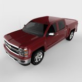 UnderCover 14-15 Chevy Silverado 1500 5.8ft Lux Bed Cover - Sonoma Jewel Red thumbnail 7