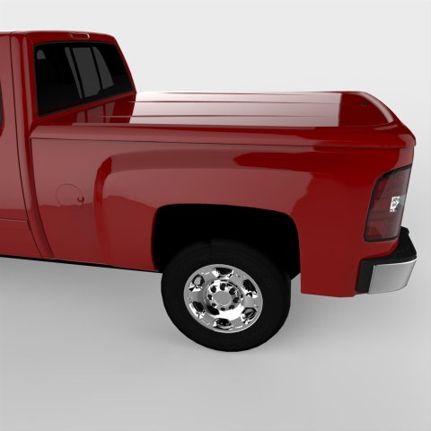 UnderCover 16-17 Chevy Silverado 1500 5.8ft Lux Bed Cover - Limited Edition Crimson Red