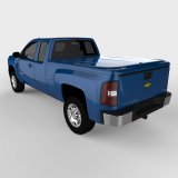 UnderCover 15-18 Chevy Silverado 1500 (19 Legacy) 5.8ft Lux Bed Cover - Deep Ocean Blue thumbnail 2