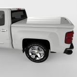 UnderCover 16-18 Chevy Silverado (19 Legacy) 5.8ft Lux Bed Cover - Abalone White thumbnail 2