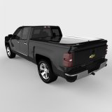 UnderCover 14-18 Chevy Silverado 1500 (19 Legacy) / 15-19 2500/3500 HD 6.5ft Lux Bed Cover - Black thumbnail 9