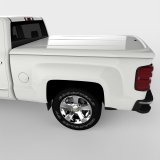 UnderCover 14-18 Chevy Silverado 1500 (19 Legacy) 6.5ft Bed Lux Bed Cover - Summit White thumbnail 8