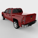 UnderCover 16-18 Chevy Silverado 1500 & 16-19 2500/3500HD 5.8ft Bed Lux Bed Cover - Pull Me Over Red thumbnail 2