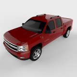UnderCover 16-18 Chevy Silverado 1500 & 16-19 2500/3500HD 5.8ft Bed Lux Bed Cover - Pull Me Over Red thumbnail 3