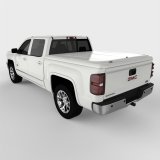 UnderCover 14-18 GMC Sierra 1500 (19 Limited) 5.8ft Lux Bed Cover - Olympic White thumbnail 3