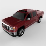 UnderCover 14-15 GMC Sierra 1500 5.8ft Lux Bed Cover - Sonoma Jewel Red thumbnail 1