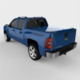 UnderCover 15-18 GMC Sierra 1500 (19 Limited) 5.8ft Lux Bed Cover - Deep Ocean Blue thumbnail 2