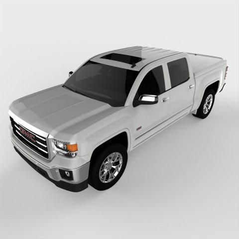 UnderCover 14-18 GMC Sierra 1500 (19 Limited) 5.8ft Lux Bed Cover - Silver Ice