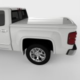 UnderCover 14-18 GMC Sierra 1500 (19 Limited) 5.8ft Lux Bed Cover - Silver Ice thumbnail 2