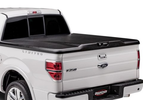 UnderCover 19-20 GMC Sierra 1500 (w/o MultiPro TG) 5.8 ft Elite Bed Cover - Black Textured thumbnail 1