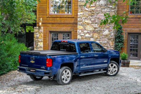 UnderCover 19-20 GMC Sierra 1500 (w/o MultiPro TG) 5.8 ft Elite Bed Cover - Black Textured thumbnail 9
