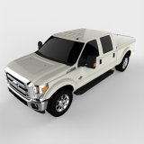 UnderCover 12-16 Ford F-250/F-350 6.8ft Lux Bed Cover - White Platinum thumbnail 7