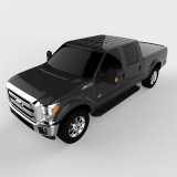 UnderCover 10-15 Ford F-250/F-350 6.8ft Lux Bed Cover - Tuxedo Black thumbnail 7