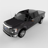 UnderCover 10-14 Ford F-150 5.5ft Lux Bed Cover - Tuxedo Black thumbnail 7