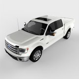 UnderCover 09-14 Ford F-150 5.5ft Lux Bed Cover - Oxford White thumbnail 7
