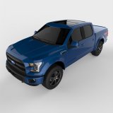 UnderCover 15-16 Ford F-150 5.5ft Lux Bed Cover - Blue Flame thumbnail 2