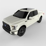 UnderCover 15-20 Ford F-150 5.5ft Lux Bed Cover - White Platinum thumbnail 2