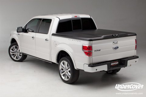 UnderCover 16-18 Ford F-150 6.5ft Elite LX Bed Cover - Shadow Black