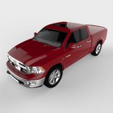 UnderCover 09-18 Ram 1500 (19-20 Classic) / 10-20 Ram 2500/3500 6.4ft Lux Bed Cover - Flame Red thumbnail 7