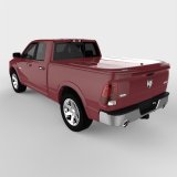 UnderCover 11-17 Ram 1500-3500 HD 6.4ft Lux Bed Cover - Deep Cherry Red thumbnail 9