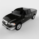 UnderCover 09-18 Ram 1500 (19-20 Classic) / 10-20 2500/3500 6.4ft Lux Bed Cover - Brilliant Black thumbnail 7