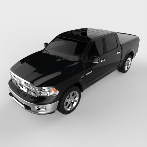 UnderCover 09-18 Ram 1500 (w/o Rambox) (19-20 Classic) 5.7ft Lux Bed Cover - Black thumbnail 7