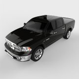 UnderCover 09-18 Ram 1500 (w/o Rambox) (19-20 Classic) 5.7ft Lux Bed Cover - Brilliant Black thumbnail 7