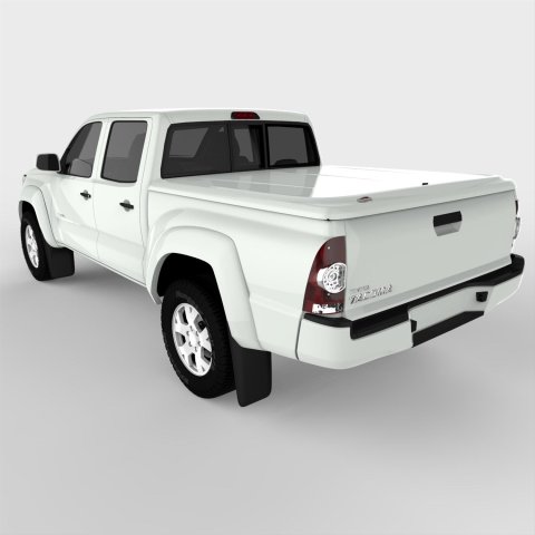 UnderCover 05-15 Toyota Tacoma 5ft Lux Bed Cover - Super White (Req Factory Deck Rails) thumbnail 9