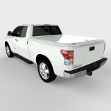UnderCover 07-13 Toyota Tundra 6.5ft Lux Bed Cover - Super White thumbnail 9