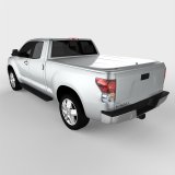 UnderCover 07-13 Toyota Tundra 6.5ft Lux Bed Cover - Silver Sky thumbnail 9
