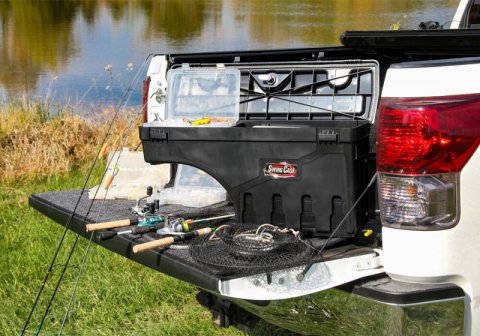 UnderCover 2022 Toyota Tundra Passengers Side Swing Case (Will Not Fit w/Trail Boxes) Black Smooth thumbnail 8
