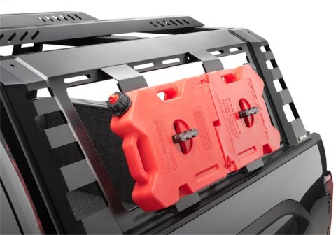 RealTruck 20-24 Jeep Gladiator 5ft. Bed Ascend Overland Truck Rack thumbnail 3