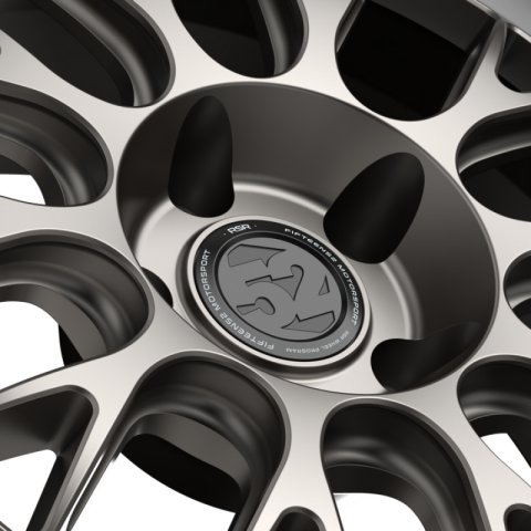 fifteen52 Holeshot RSR 19x8.5 5x108 42mm ET 63.4mm Center Bore Magnesium Grey w/ Gloss Lip thumbnail 4