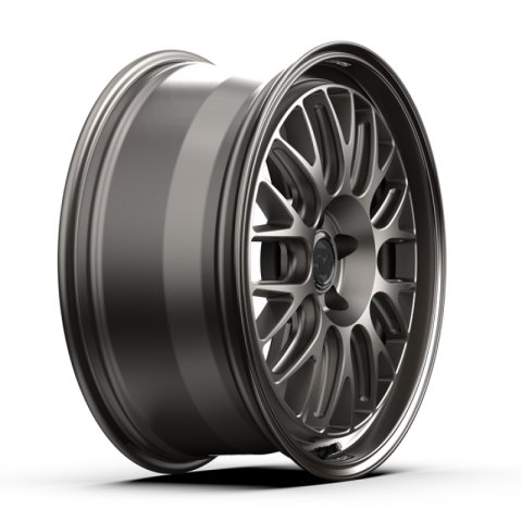 fifteen52 Holeshot RSR 19x8.5 5x108 42mm ET 63.4mm Center Bore Magnesium Grey w/ Gloss Lip thumbnail 5