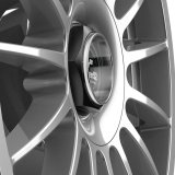 fifteen52 Podium 19x8.5 / 5x114.3 BP / 35mm ET / 73.1mm CB / 6.14in BS / Speed Silver Wheel thumbnail 4