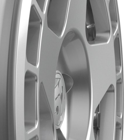 fifteen52 Turbomac 17X7.5 / 5x112 BP / 40mm ET / 66.56mm CB / 5.8in BS / Speed Silver Wheel thumbnail 3